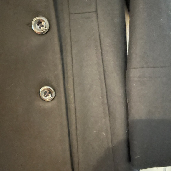 Anne Klein black button up coat. NWT. - Picture 3 of 7